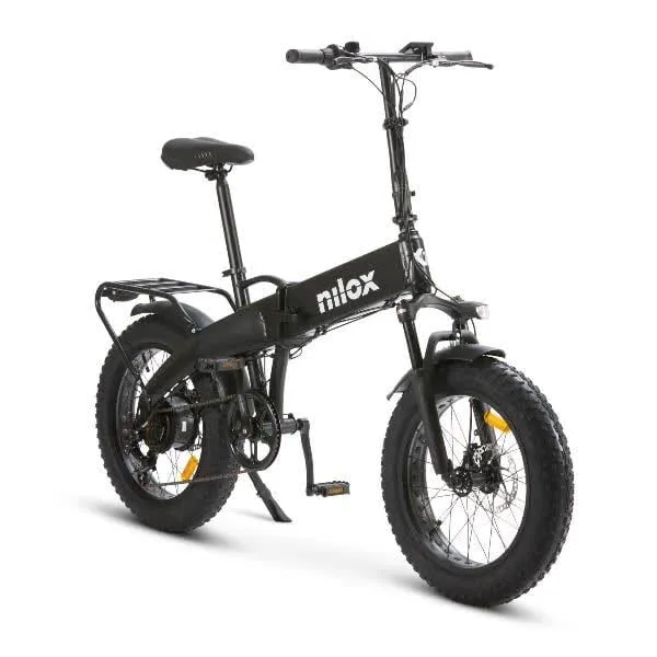 Bicicleta Elétrica Nilox X10 20X4P Preta