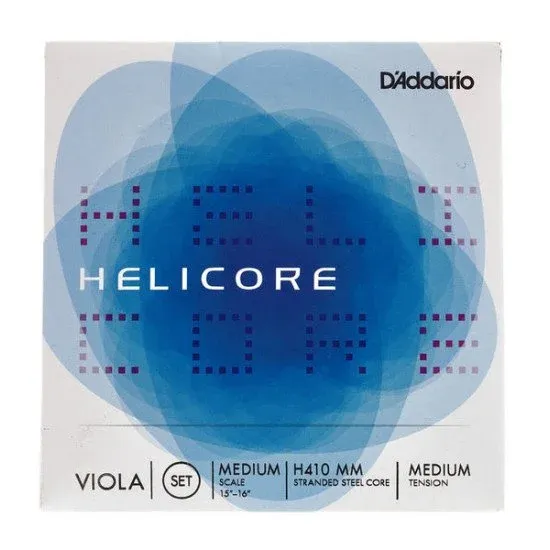 Daddario SET CORDAS VIOLA ARCO 15" 16" Helicore H410 Medium Tension
