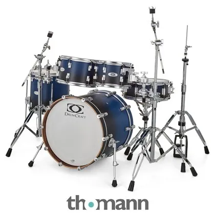 DrumCraft Series 6 Studio Blue Fade