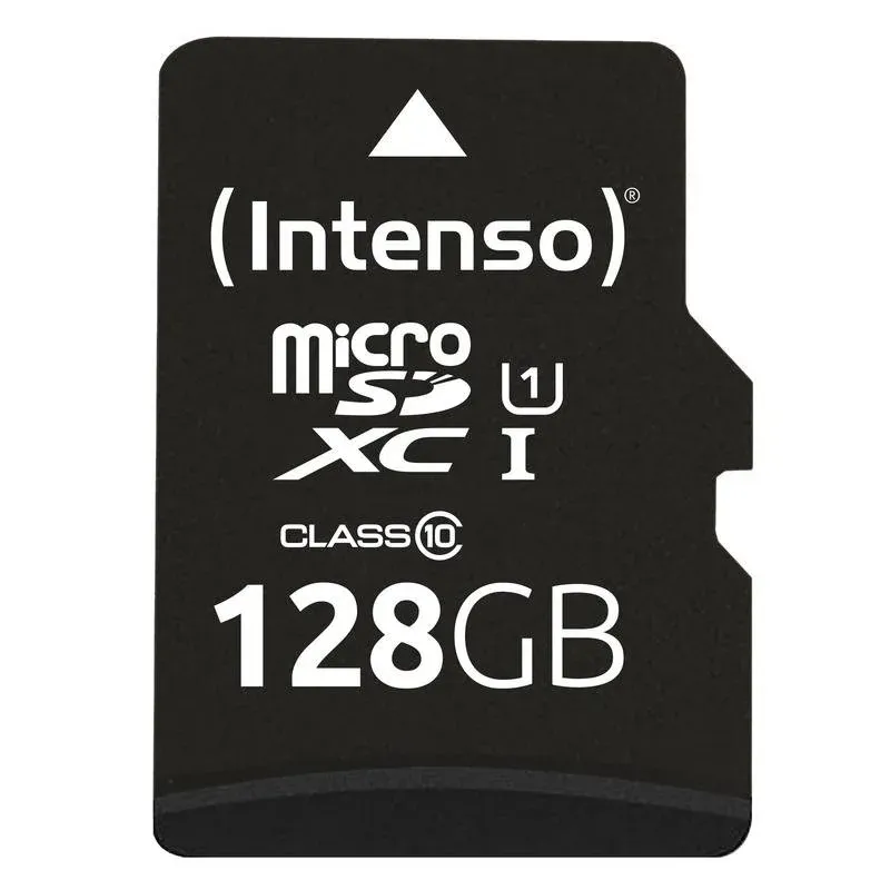 Cartao de memoria Intenso 3424491 128GB MicroSD Classe 10 UHS-I U1 resistente