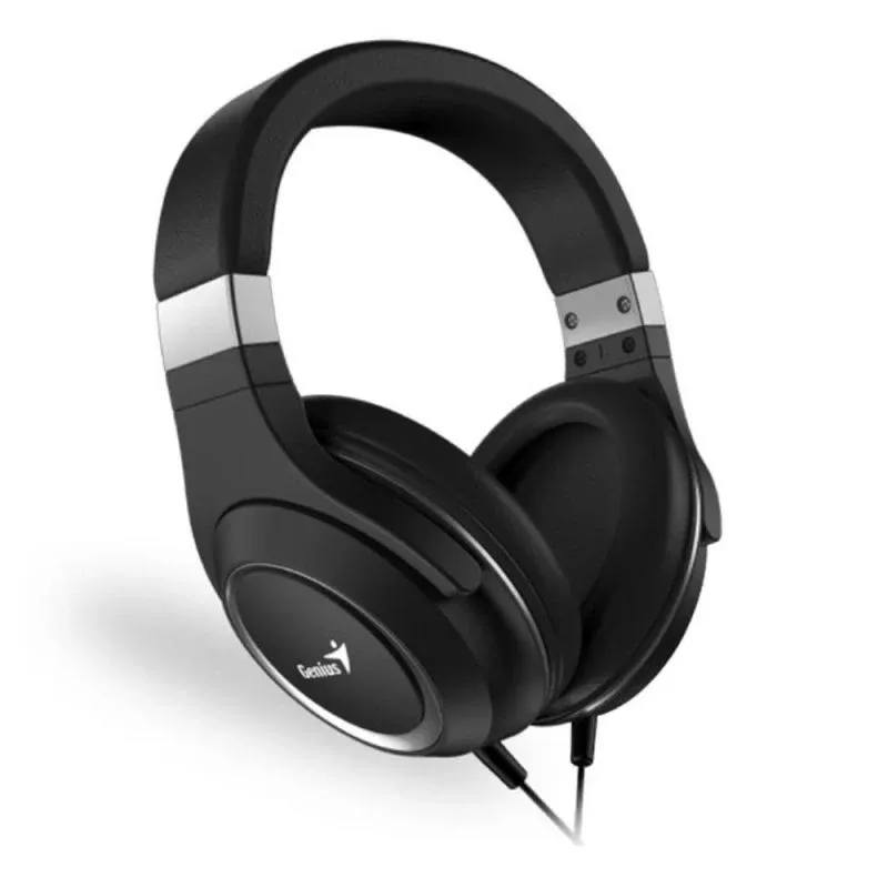 Genius HS-610 Auscultadores com Microfone Pretos