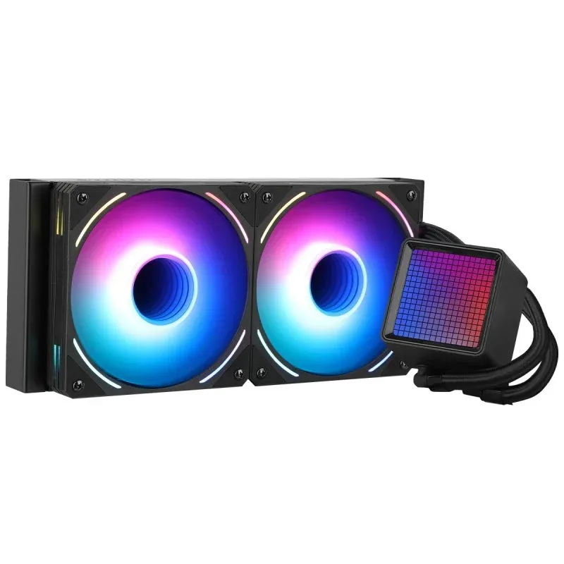Kit Forgeon Solum Liquid Cooling 240 ARGB Cooler Líquido Preto