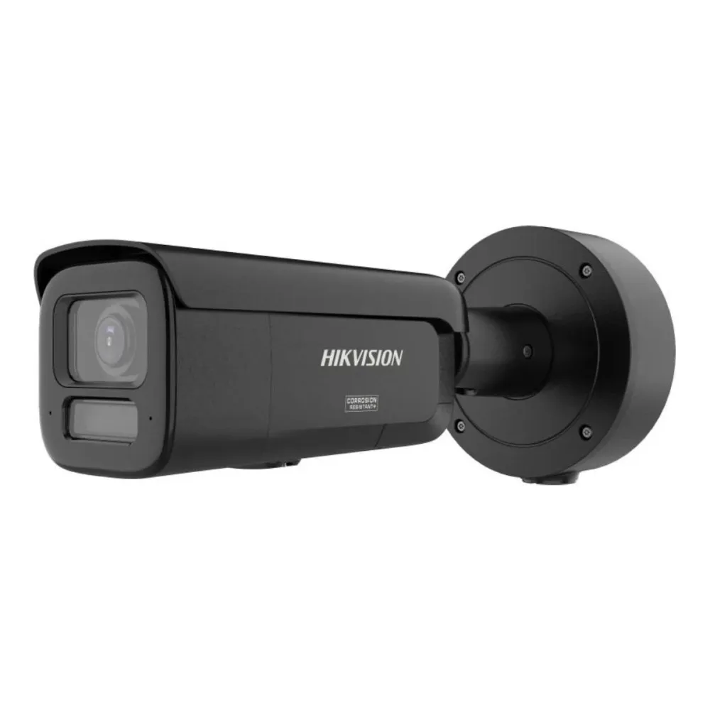 Câmara de Segurança IP Hikvision Pro ColorVu Bullet PoE 8MP 2.8-12mm Exterior IP67 - DS-2CD2687G3-LIZSY(2.8-12mm)/BLACK