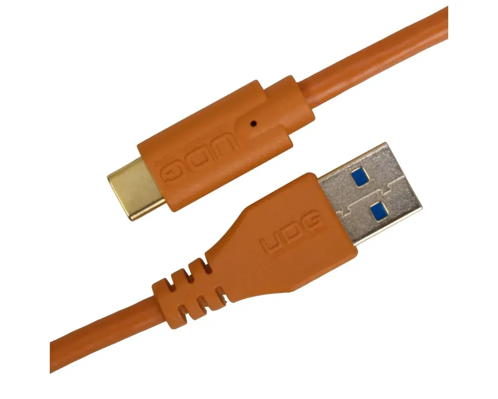 UDG Ultimate Audio Cable USB 3.2 C-A Straight 1,5m Orange