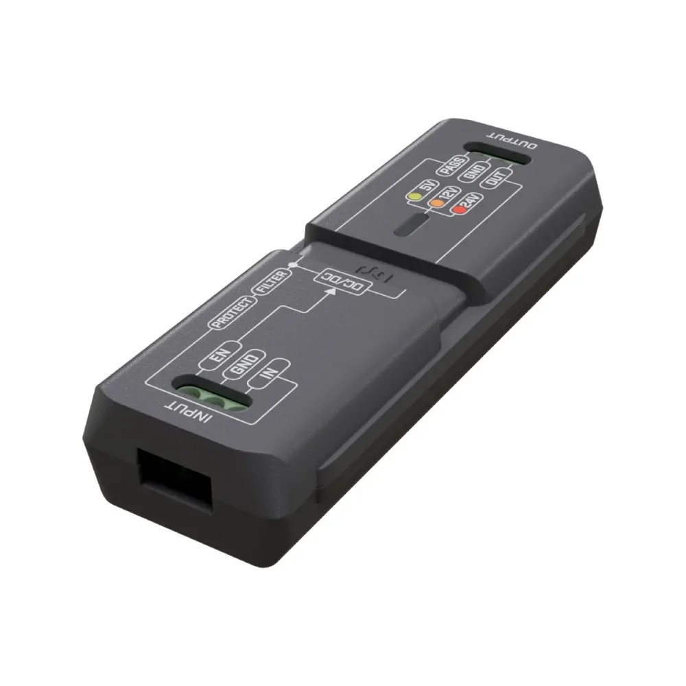 Adaptador de energia Mikrotik APA-1 Proteção contra sobretensão IP20