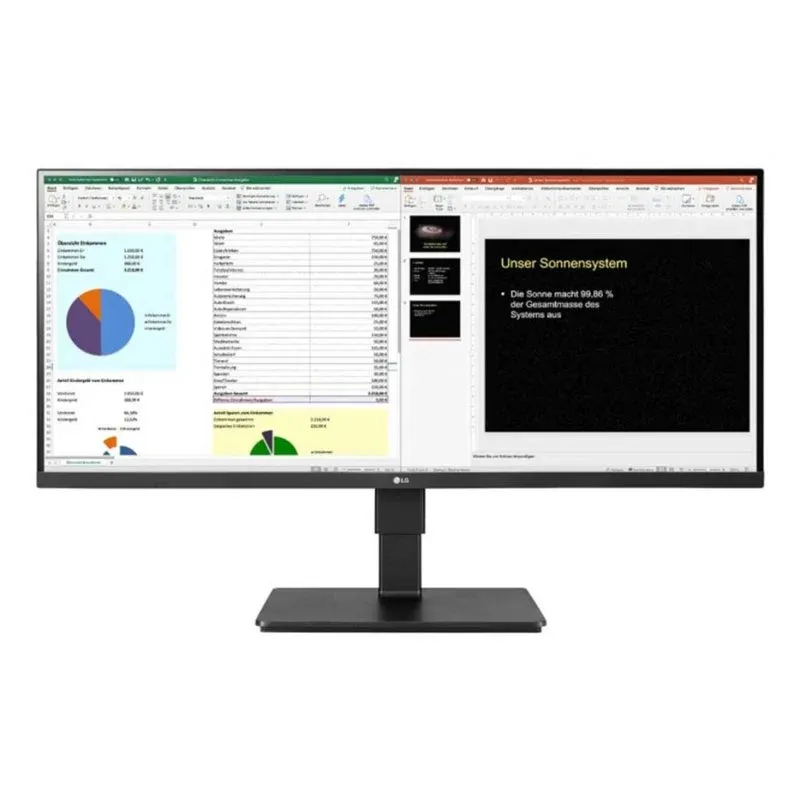 LG 34BR65F-B Monitor 34" WFHD 75Hz IPS WFHD HDR10 com Altifalantes, Black Stabilizer e VESA
