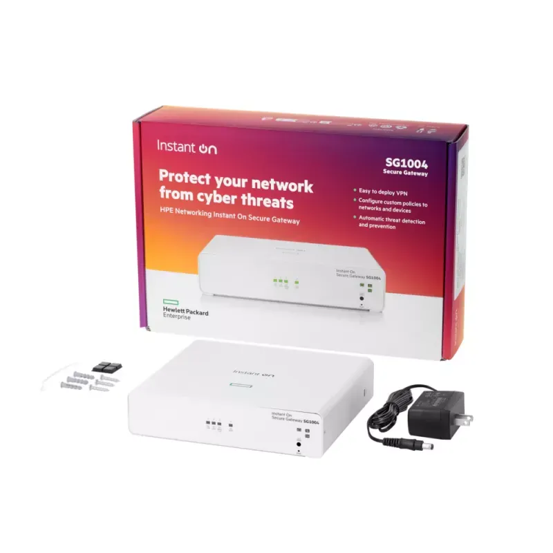 Instant On Secure Gateway 4-port Gigabit SG1004 - preço válido p/ unidades faturadas até 7 de agosto ou fim de stock