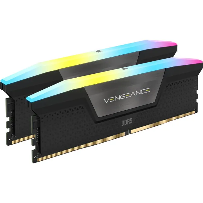 Corsair Kit 48GB (2 x 24GB) DDR5 7200MHz Vengeance RGB Black CL36