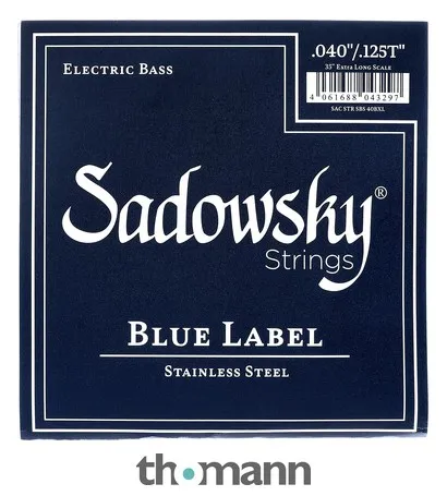 Sadowsky Blue Label 5 040-125 ST