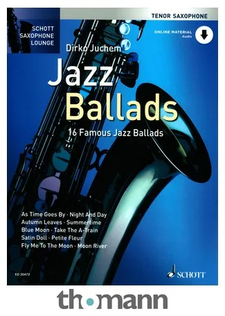 Schott Jazz Ballads Tenor Saxophone