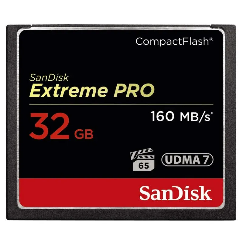 Cartão de Memória SanDisk Extreme PRO CompactFlash 32GB
