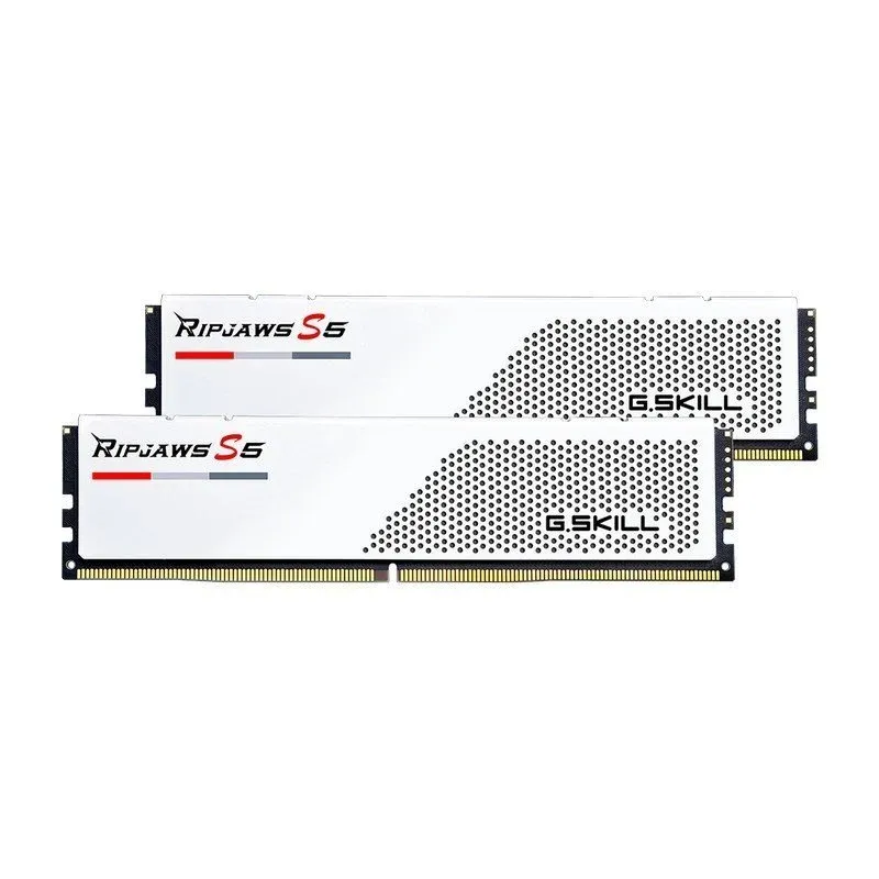 Memória RAM G.Skill Ripjaws S5 Branca DDR5 5600MHz 32 GB 2x16GB CL36