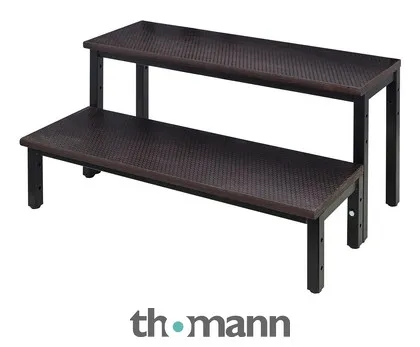 Stageworx Stairs 20 40cm BK