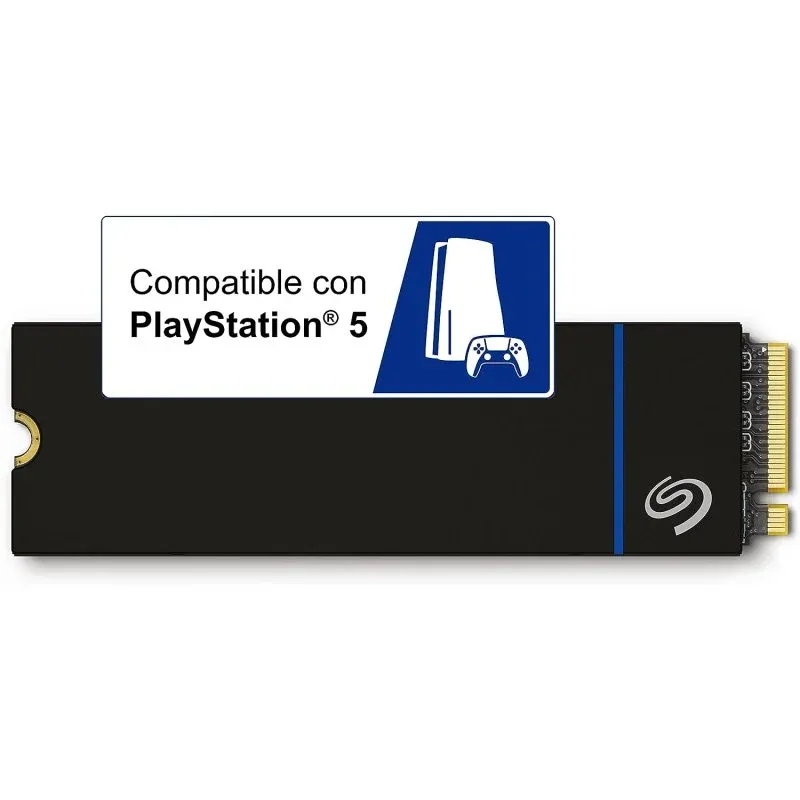 Disco Rígido Seagate Game Drive 1TB M.2 SSD PCIe Gen4 NVMe 1.4 para PS5