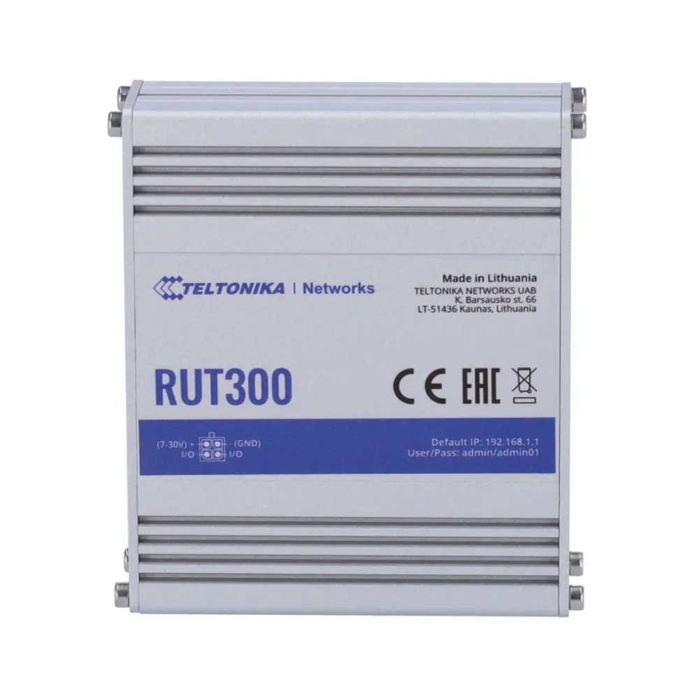 Router Industrial Teltonika 5x RJ45 2.4GHz - TK-RUT300