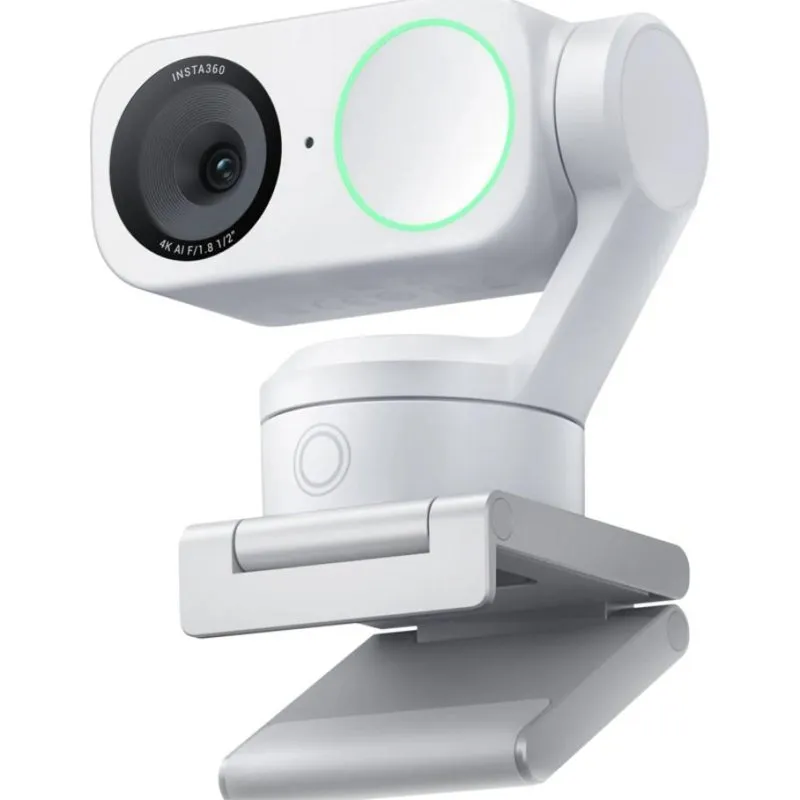 Webcam Insta360 Link 2 Arctic White 4K Ultra HD Autofocus Zoom 4x USB-C