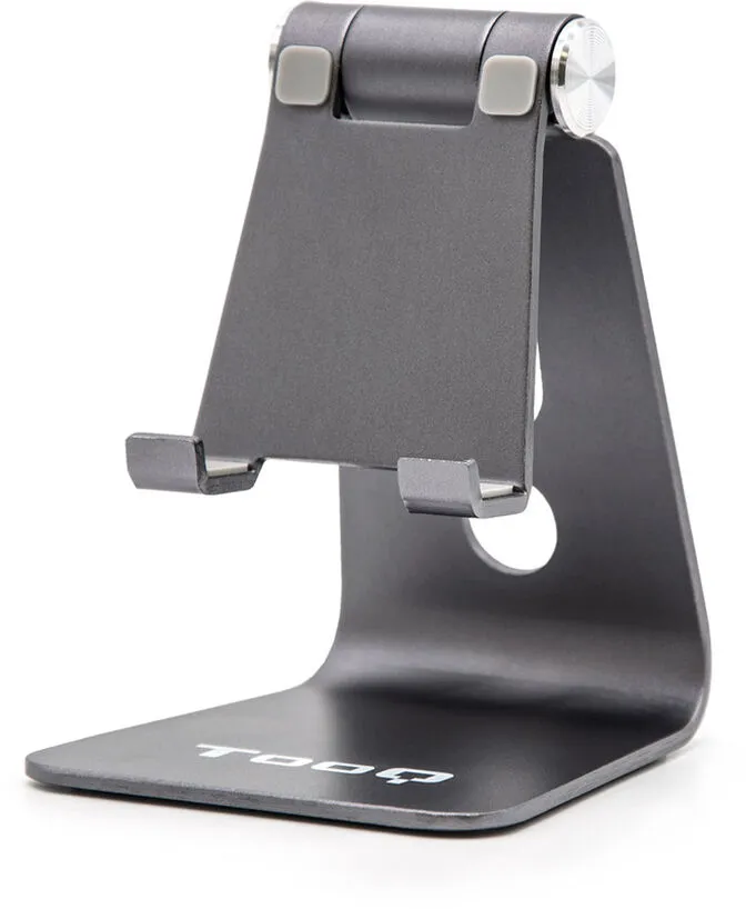 Suporte de Mesa Tooq Ajustável para Smartphone/Tablet Prateado