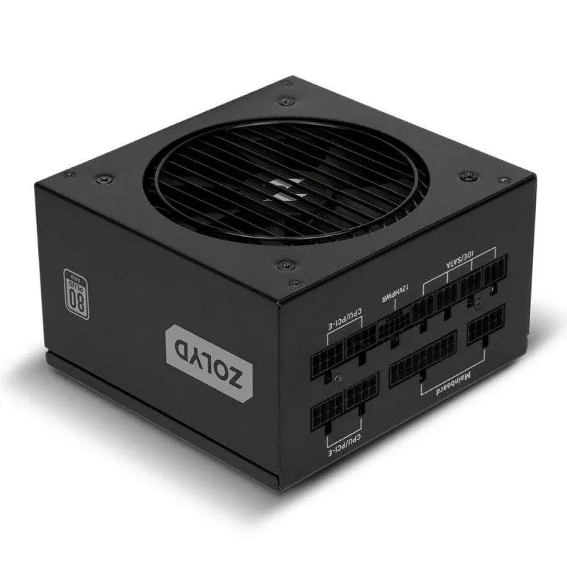 Fonte Alimentação Fonte de Alimentacao ZOLYD ZLDGM750MBK 750W 80 PLUS Gold modular ATX PCIe 5.0