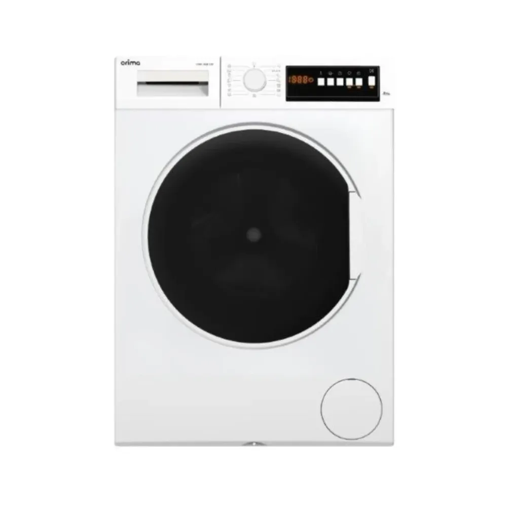 Máquina de Lavar Roupa Orima 8Kg 1400RPM Branca - ORM-1408-SI-W