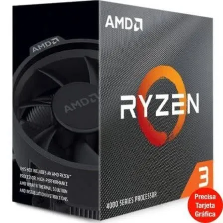 Processador Ryzen 3 4100 3.8 GHz 4 MB L3 AM4 AMD