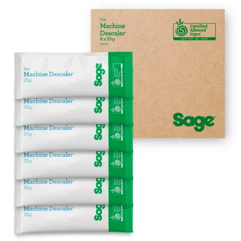 SAGE DESCALCIFICADOR ORGANICO PACK 6