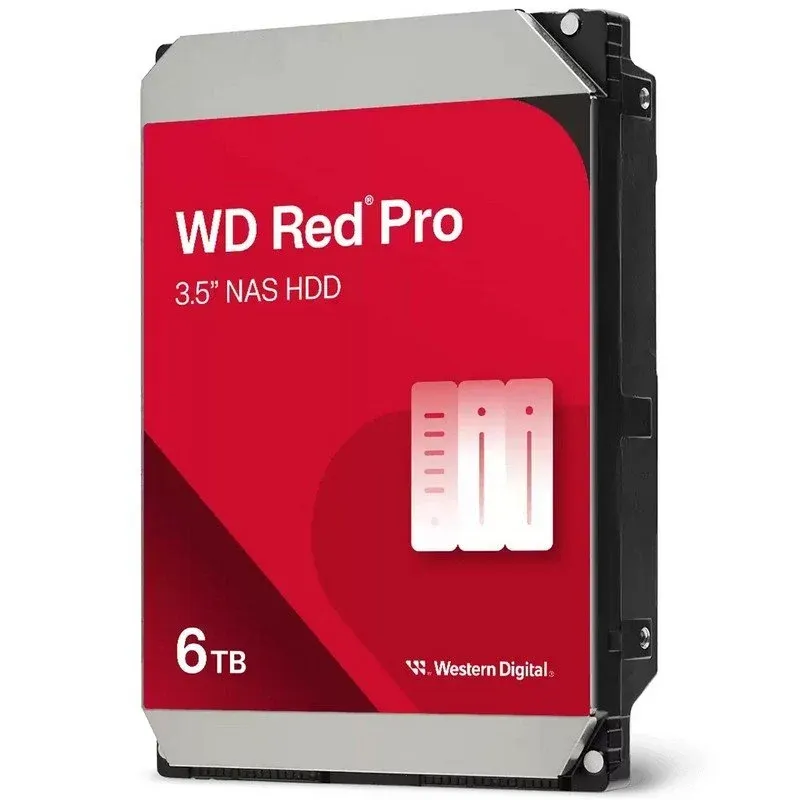 Disco Rígido 3.5" Western Digital Pro WD6005FFBX 6TB 7200RPM SATA III