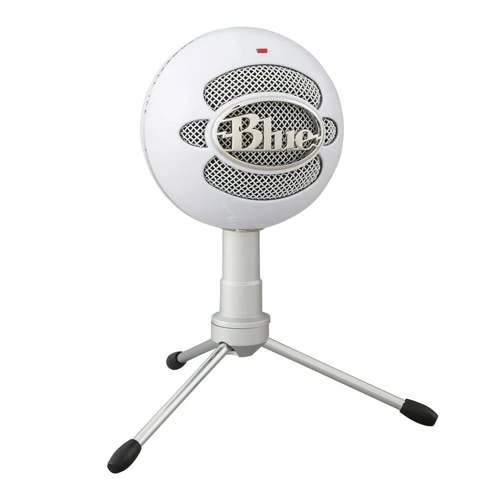 Microfone Logitech for Creators Blue Snowball iCE Condensador PC/Mac White