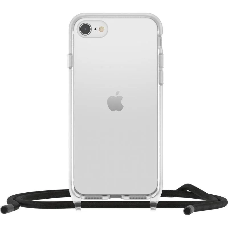 Funda para móvil OtterBox React Necklace Cover transparente com cordão para iPhone SE 7/8/SE 2.ª e 3.ª gen