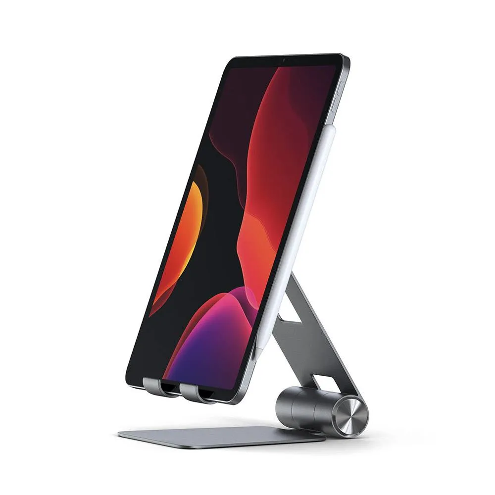 Suporte de Mesa Satechi R1 Mobile Foldable Stand Alumínio Space Gray