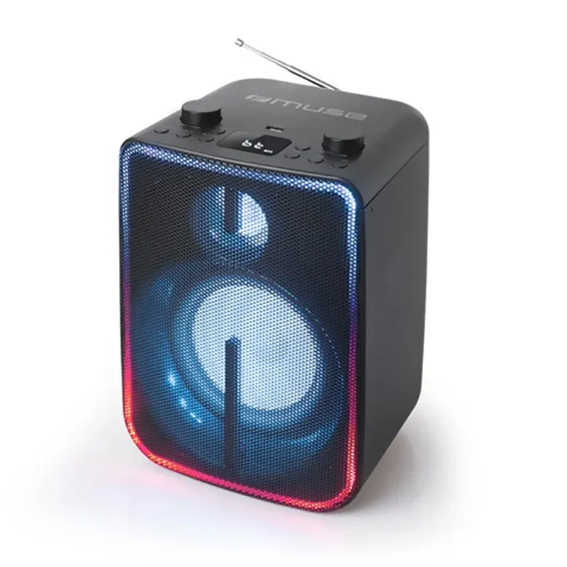 Muse M-1802 DJ Coluna Bluetooth 60W Preta