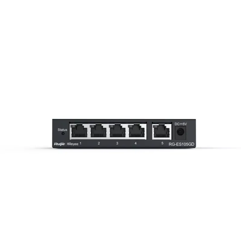 Switch Ruijie RG-ES105GD 5 Portas 10/100/1000 Mbps