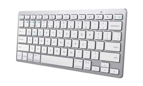 Teclado Trust 24907 Bluetooth Português Prateado