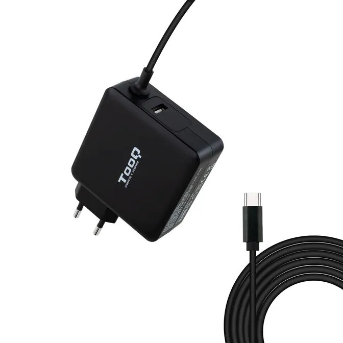 Carregador de Portátil Tooq PD 3.0 65W USB-C