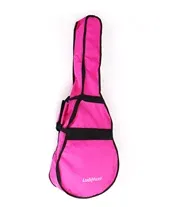Saco Guitarra Clássica Ludimusic Logo 20B Rosa 4/4