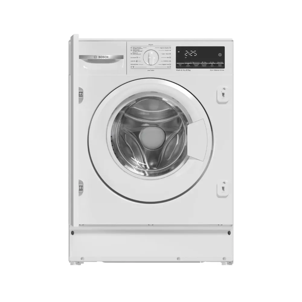 Máquina de Lavar e Secar Roupa de Encastre Bosch Serie 6 8Kg/5Kg 1400RPM Branca - WKD28490ES