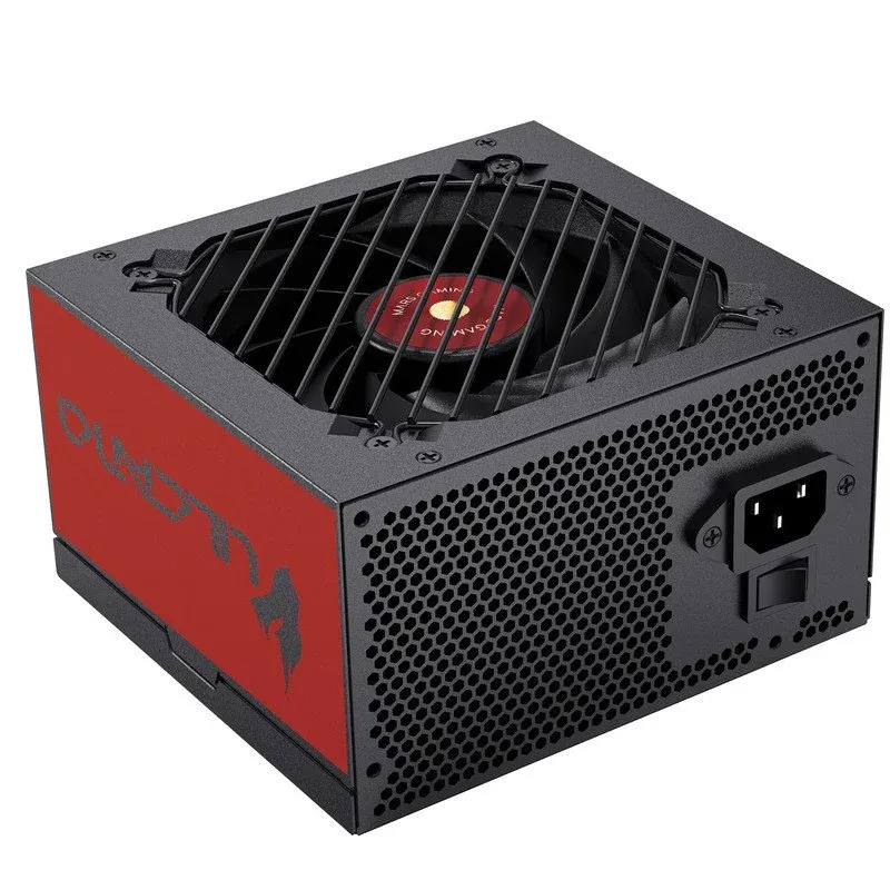 Fonte Alimentação Mars Gaming MPVU750SI Fonte de Alimentação ATX 750W 10 Anos de Garantia 80 Plus Silver DC-DC e SMD Vermelha