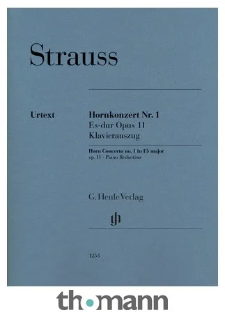 Henle Verlag Strauss Hornkonzert Nr.1