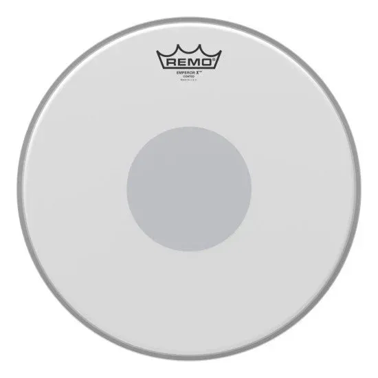 Remo 13" Emperor X Coated Black Dot