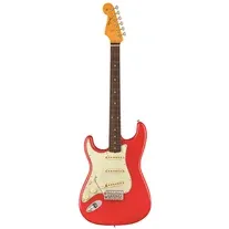 Fender American Vintage II 1961 Stratocaster RW Fiesta Red Esquerdina
