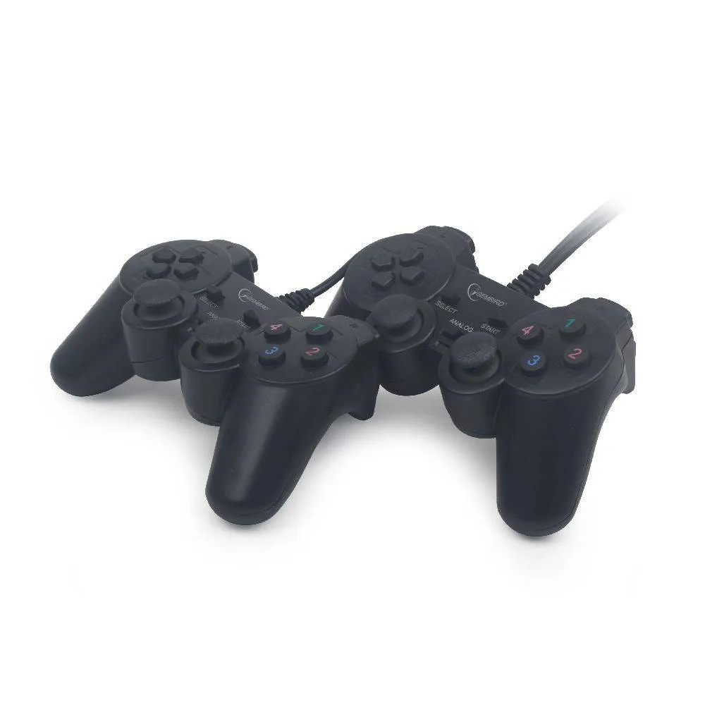 Gamepad Gembird Dual USB Vibração (Pack2)