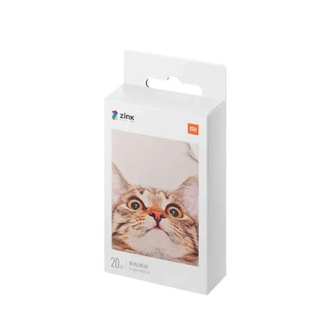 Papel Fotográfico Xiaomi Portable Dye-Sublimation (20 Folhas)