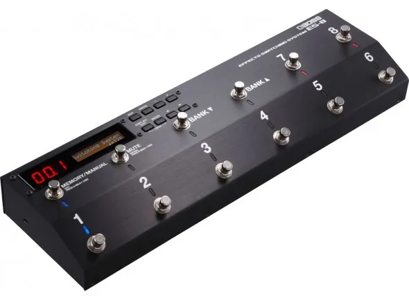 BOSS ES-8 SWITCHER Comutador 8-Loops FX para Pedalboards + Visor + 800 mem B-Stock