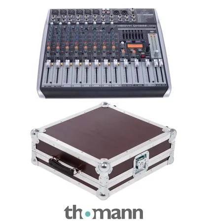 Behringer Xenyx QX1222USB Case Bundle