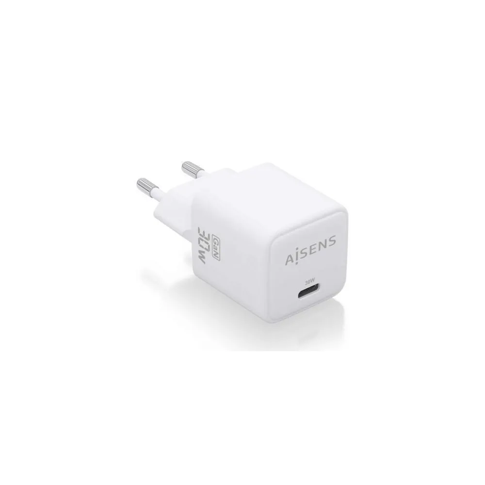 Aisens Carregador de parede USB-C ASCH-30W1P035-W