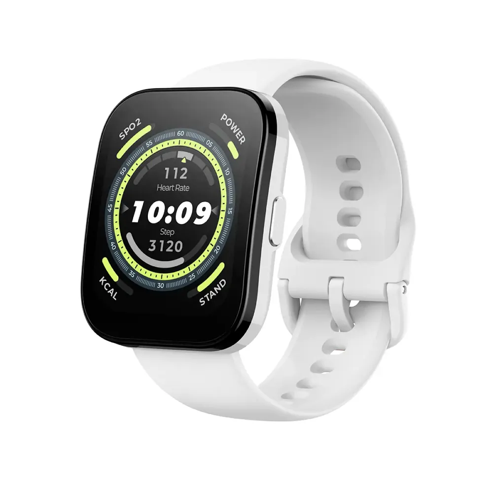 Smartwatch Amazfit Bip 5 | 46mm | IP68 | GPS | 120 Modos Desporto | Rastreamento Saúde e Sono | White