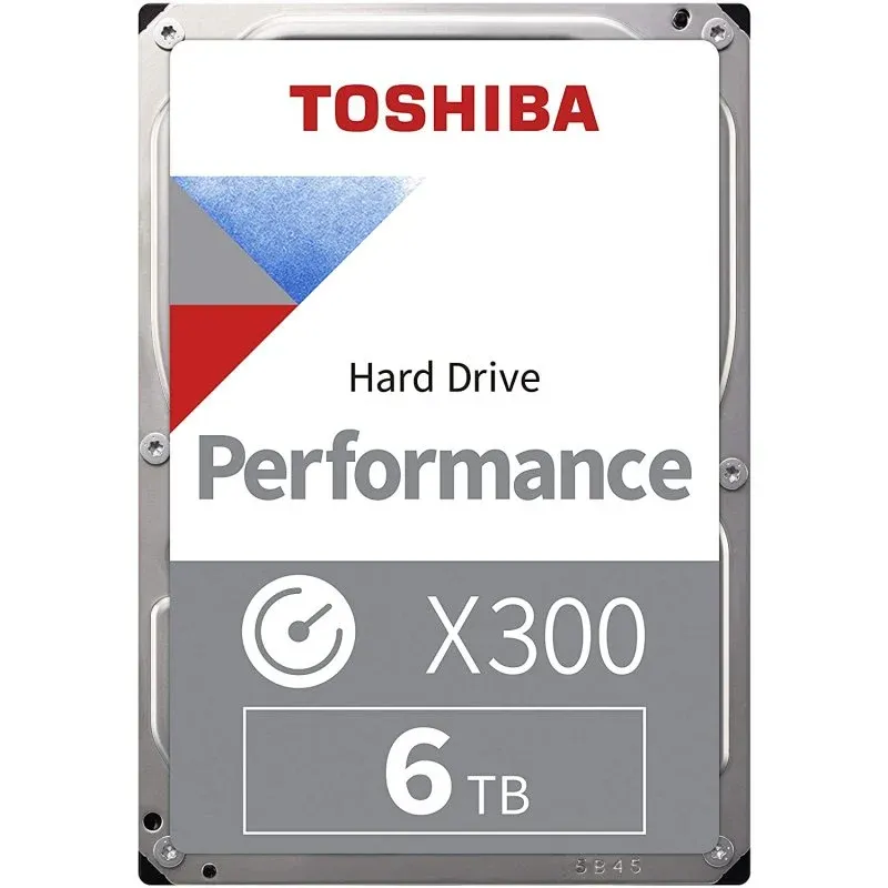 Disco Rígido Toshiba X300 3.5" 6TB SATA 3