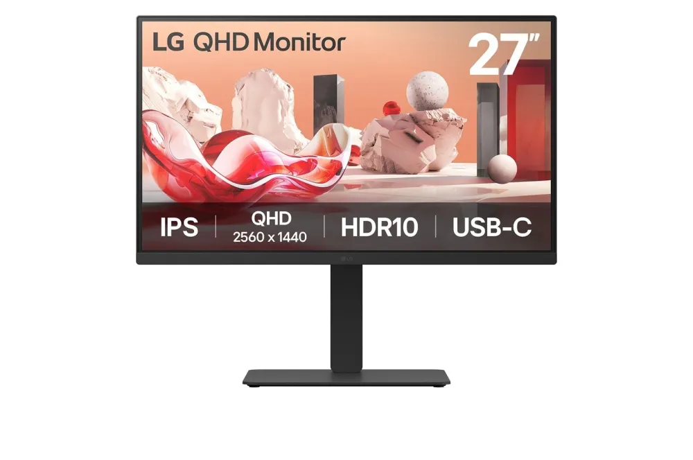 LG 27BA75QB-B monitor de ecrã 68,6 cm (27") 2560 x 1440 27BA75QB-B
