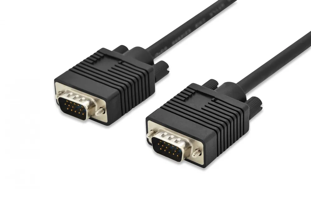 Digitus AK-310103-050-S cabo VGA 5 m VGA (D-Sub) Preto AK-310103-050-S