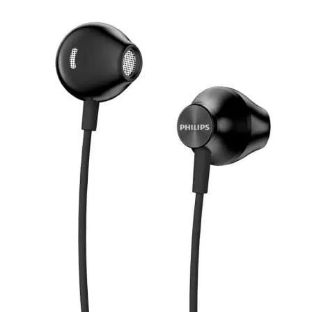 Auriculares TAUE100BK/00 com Fio Philips Preto
