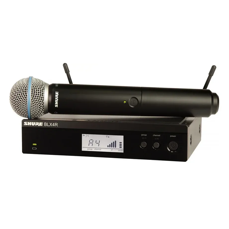 Microfone de Mão sem Fio Shure BLX24R/Beta58 H8E